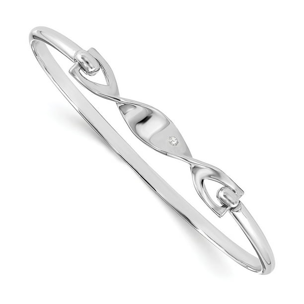 Sterling Silver White Ice .02ct Diamond Bracelet 7 inches Sterling Silver White Ice .02ct Diamond Bracelet 7 inches